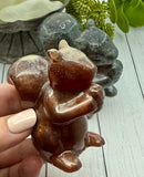 Squirrel Figurine With Ashes, Cremation Squirrel Figure, Human Ashes, Pet Ashes, Memorial Gift