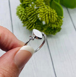 Cremation Ring, Moon Ring With Ashes, Human Ashes Ring, Pet Ashes Jewelry, Memorial Ring
