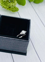 Sterling Silver Cremation Ring, Dainty Ring With Ashes, Human Ashes Ring, Pet Cremains Jewelry