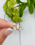 3 Stone Cremation Ring, Rose Gold or Silver Ring For Ashes, Human Ashes Ring, Pet Cremains Jewelry