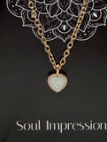 Heart Ashes Necklace, Cremation Pendant, Dainty Gold Heart, Silver Heart, Cremains Pendant, Human Ashes Jewelry, Pet Cremains
