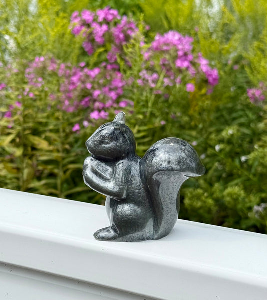 Squirrel Figurine With Ashes, Cremation Squirrel Figure, Human Ashes, Pet Ashes, Memorial Gift