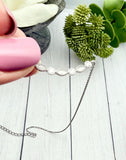 Cremation Necklace, Birthstone Pendant With Ashes, Human Ash Necklace, Pet Cremains Necklace
