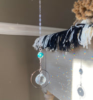 Memorial Suncatcher, Cremation Sun Catcher, Galaxy Prism Crystal Rainbow Maker, Light Maker, Cremation Bead