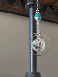 Memorial Suncatcher, Cremation Sun Catcher, Galaxy Prism Crystal Rainbow Maker, Light Maker, Cremation Bead