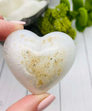 Heart Cremation Stone, Bubble Heart, Keepsake With Ashes, Human Ashes, Pet Cremains