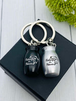 Mini Urn Keychain, Fishing In Heaven Urn, Urn For Ashes, Cremation Urn, Stainless Steel