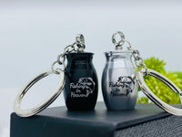 Mini Urn Keychain, Fishing In Heaven Urn, Urn For Ashes, Cremation Urn, Stainless Steel