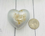 Heart Cremation Stone, Bubble Heart, Keepsake With Ashes, Human Ashes, Pet Cremains