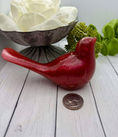 Bird Cremation Figurine, Bird Statue With Ashes, Human Ashes, Pet Cremains, Personalized Colors, Memorial Gift