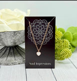 Heart Ashes Necklace, Cremation Pendant, Dainty Gold Heart, Silver Heart, Cremains Pendant, Human Ashes Jewelry, Pet Cremains