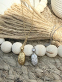 Forget-Me-Not Urn Necklace, Necklace For Ashes, Human Ashes Jewelry, Pet Cremains Necklace, Gold, Silver
