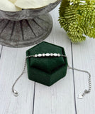 Cremation Bracelet, Ashes Bracelet With Birthstones, Human Cremains, Pet Ashes, Pet Loss