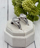 Heart Urn Ring, Engraved Name Ring, Human Ashes, Pet Cremains Jewelry, Stainless Steel Personalized Ring