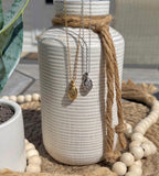 Forget-Me-Not Urn Necklace, Necklace For Ashes, Human Ashes Jewelry, Pet Cremains Necklace, Gold, Silver