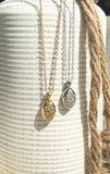 Forget-Me-Not Urn Necklace, Necklace For Ashes, Human Ashes Jewelry, Pet Cremains Necklace, Gold, Silver