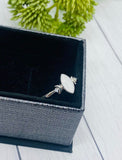 Cremation Ring, Moon Ring With Ashes, Human Ashes Ring, Pet Ashes Jewelry, Memorial Ring