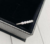 Cremation Ring Band With Ashes, Pet Cremains, Human Ashes Jewelry, Silver Ring, Gold Ring, Memorial Jewelry, Dainty Ring Band