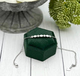 Cremation Bracelet, Ashes Bracelet With Birthstones, Human Cremains, Pet Ashes, Pet Loss