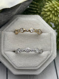 Cremation Ring, Eternity Band With Ashes, Human Cremains Ring, Pet Cremate Jewelry, Gold, Silver, Gemstone