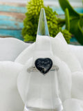 Stainless Steel Heart Cremation Ring