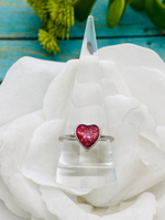 Stainless Steel Heart Cremation Ring