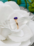 6mm Round Rose Gold Color Plated Stainless Steel Cremation Ring