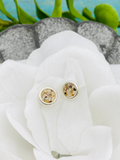 6mm Sterling Silver Cremation Earrings