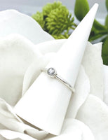 Dainty 3mm Sterling Silver Cremation Ring